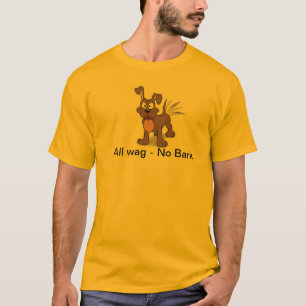 wag mer skäll mindre tee shirt