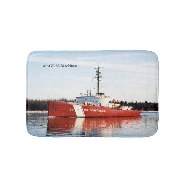 WAGB 83 Mackinaw Red Bathmat Badrumsmatta (Framsidan)