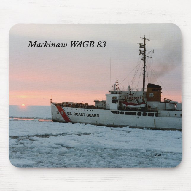 WAGB 83 Makinaw sunset mousepad Musmatta (Framsidan)