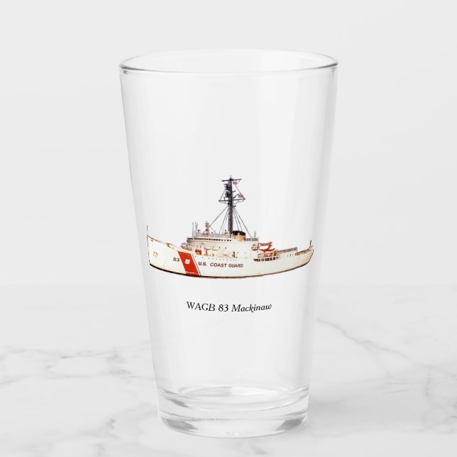 WAGB 83 Vitt glas med hakinaw (Framsida)