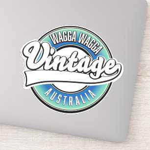 Wagga Wagga Australien. Klistermärken