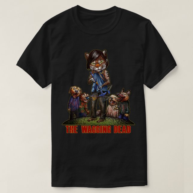 Wagging Dead T Shirt (Design framsida)