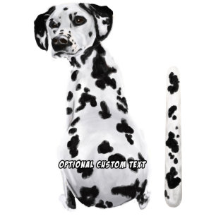 Wagging för hundbil för torkare Dalmatian