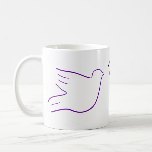 Waging Peace Dove mugg (Vänster)