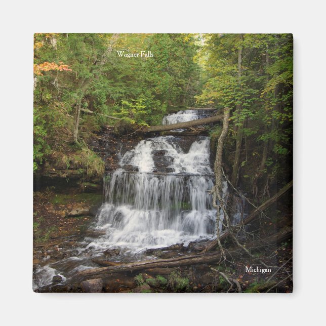 Wagner Falls magnet (Framsidan)