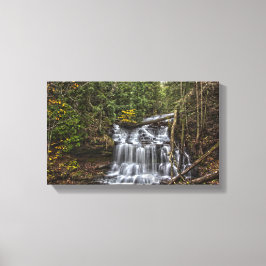 Wagner Falls, Munising, Michigan Canvastryck