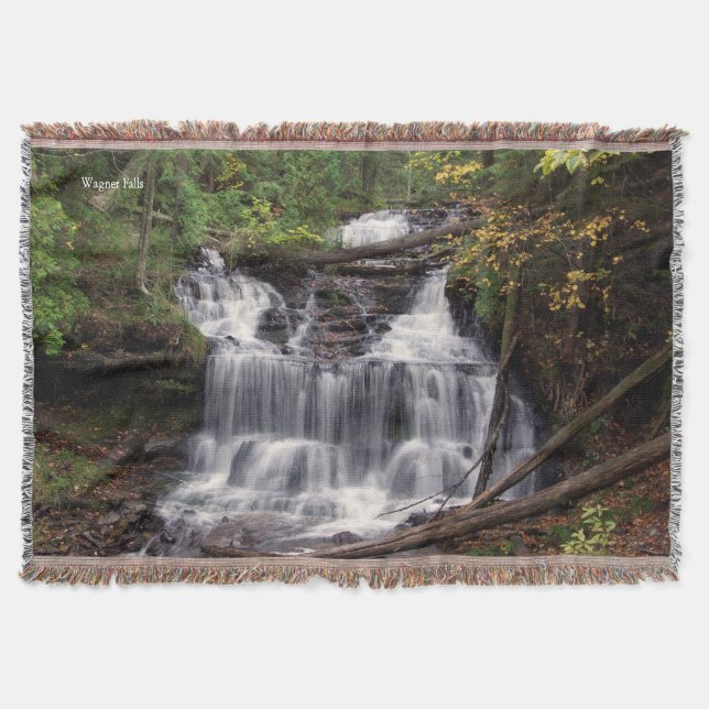 Wagner Falls throw filt (Framsidan)