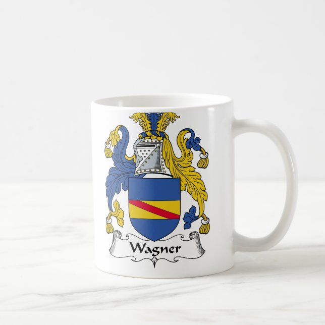 Wagner familjvapensköld kaffemugg (Höger)