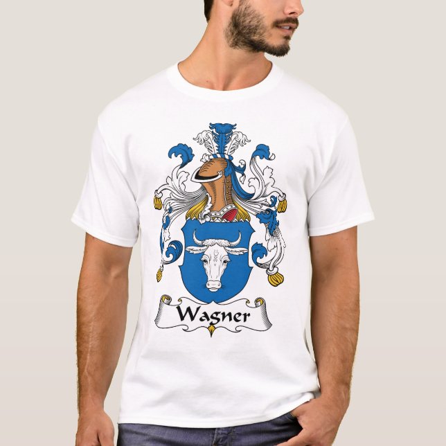 Wagner familjvapensköld tee shirt (Framsida)