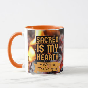 Wagner Opera Quote for Grill Cook Barbarian Mugg