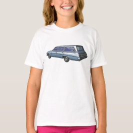 Wagon. 1962 för blåttChevrolet station Tee Shirt