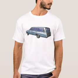 Wagon. 1962 för blåttChevrolet station Tee Shirt