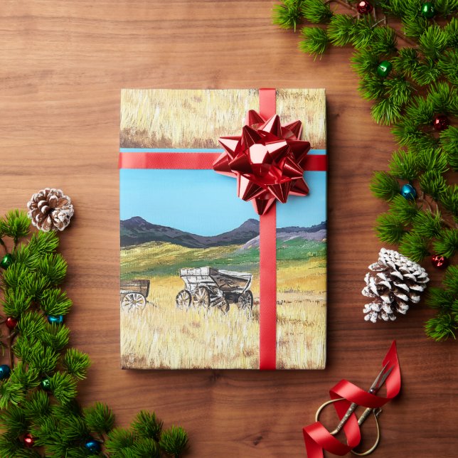 Wagon Hjul Presentpapper (Julgåva)