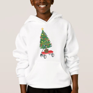 Wagon Julgran T Shirt