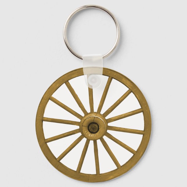 WAGON WHEEL-KEYCHAIN NYCKELRING (Framsida)