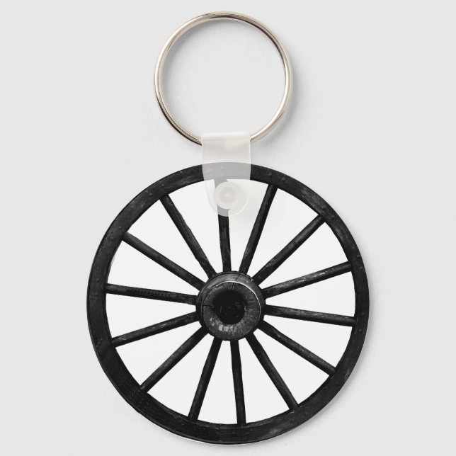 WAGON WHEEL-KEYCHAIN NYCKELRING (Framsida)