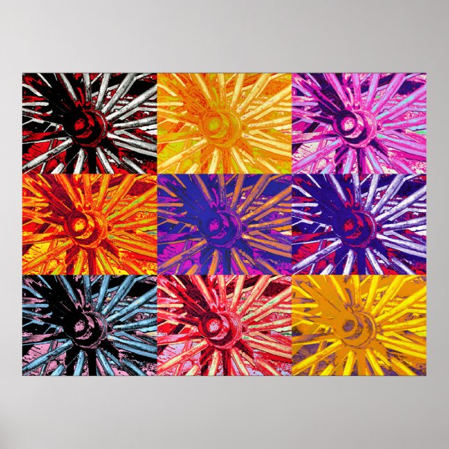 WAGON WHEEL POSTER (Framsidan)