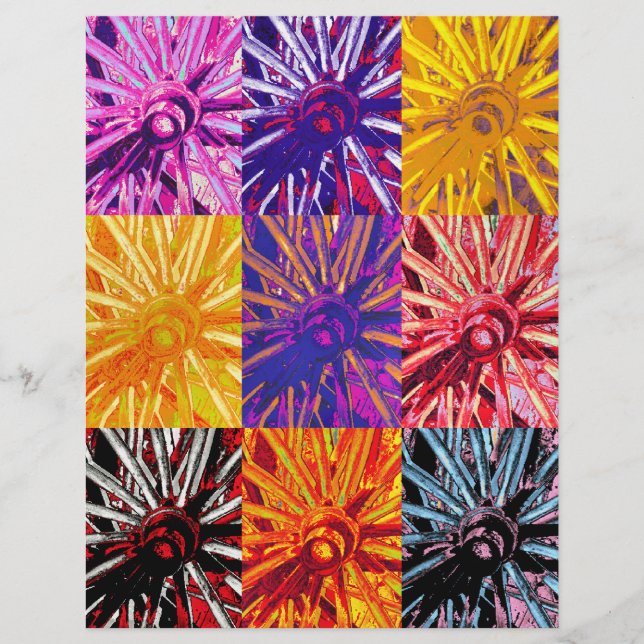 WAGON WHEEL REKLAMBLAD (Framsidan)