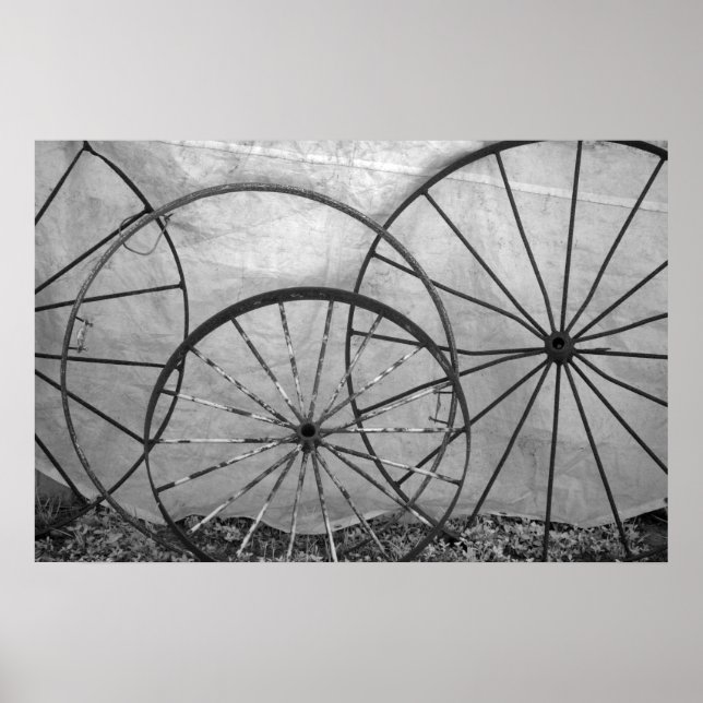 Wagon Wheel still Life Poster (Framsidan)