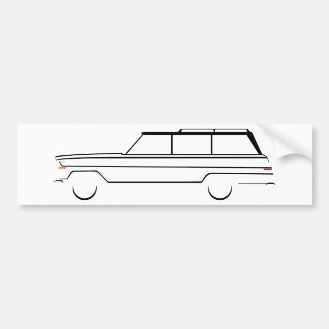 Wagoneer Bildekal (Framsidan)