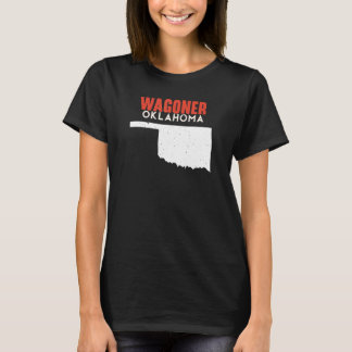 Wagoner USA State America Travel Oklahoman T Shirt