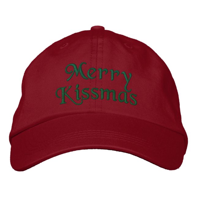 WagsToWlack_Merry Kissmas Broderad Keps (Framsida)