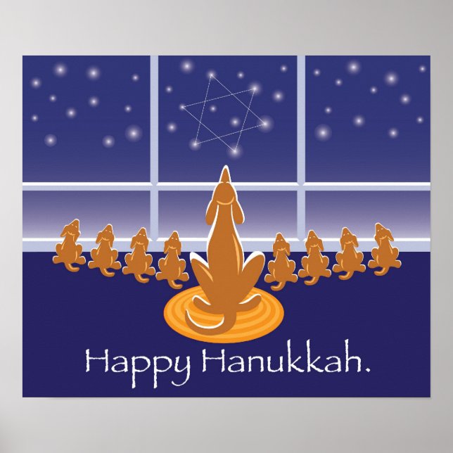 WagToWish_Menorah Hundar poster (Framsidan)