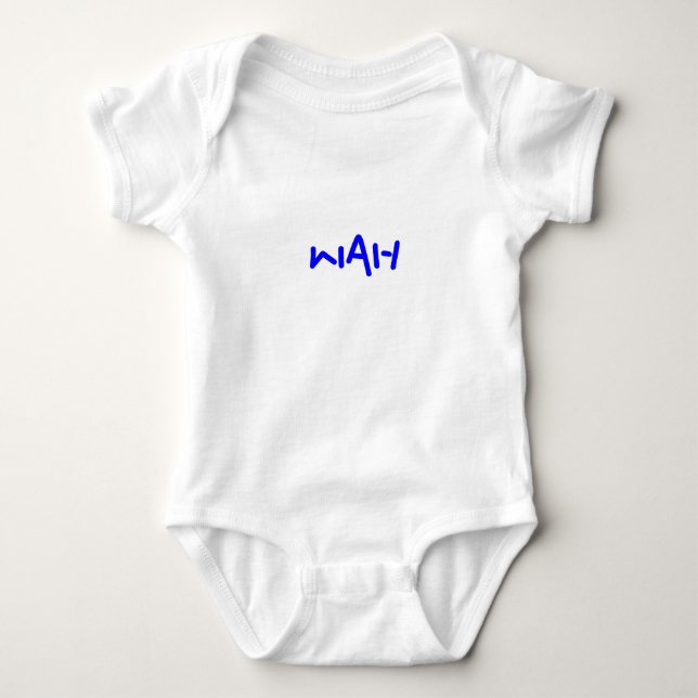 Wah bebisskjorta tee (Framsida)