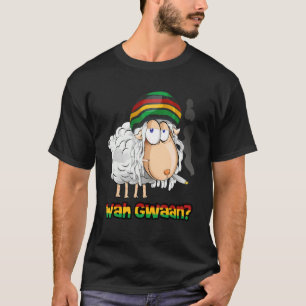Wah Gwaan Patois Jamaica Sheep Jamaican Slang T Shirt