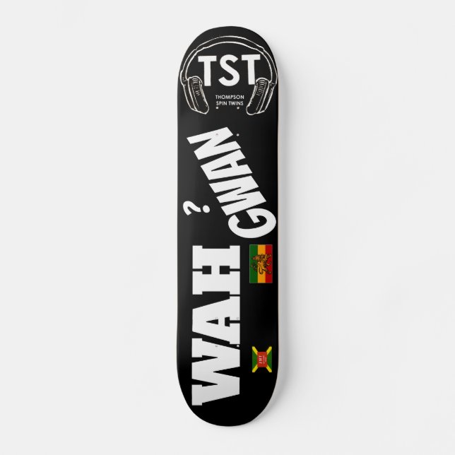 WAH GWAN Skateboard (Framsida)