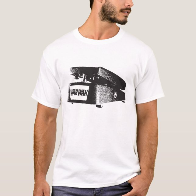 Wah Wah pedal Tee Shirt (Framsida)