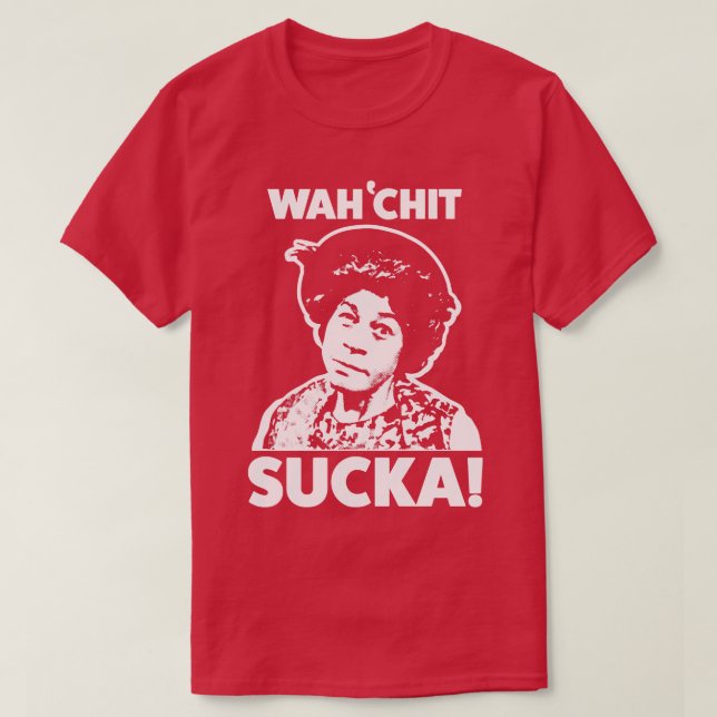 Wahchit Sucka Moster Esther Sanford Son T Shirt (Design framsida)