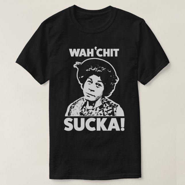 Wahchit Sucka Moster Esther Sanford Son T Shirt (Design framsida)