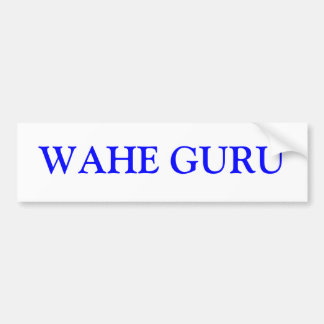 WAHE-GURU BILDEKAL