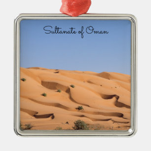 Wahiba Sands-öknen - Oman Julgransprydnad Metall