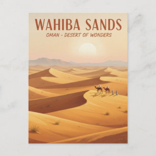 Wahiba Sands Oman Resa Vykort
