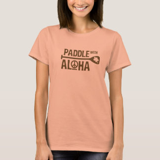 Wahine Paddle med Aloha Burnout Tee