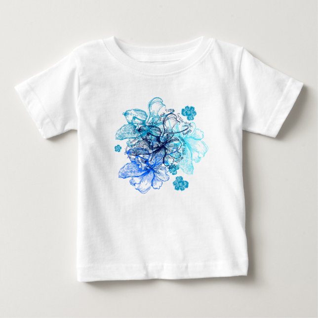 Wahine Snöre Hawaiian Orchid T-shirt (Framsida)