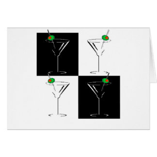 Wahol Martini Hälsningskort