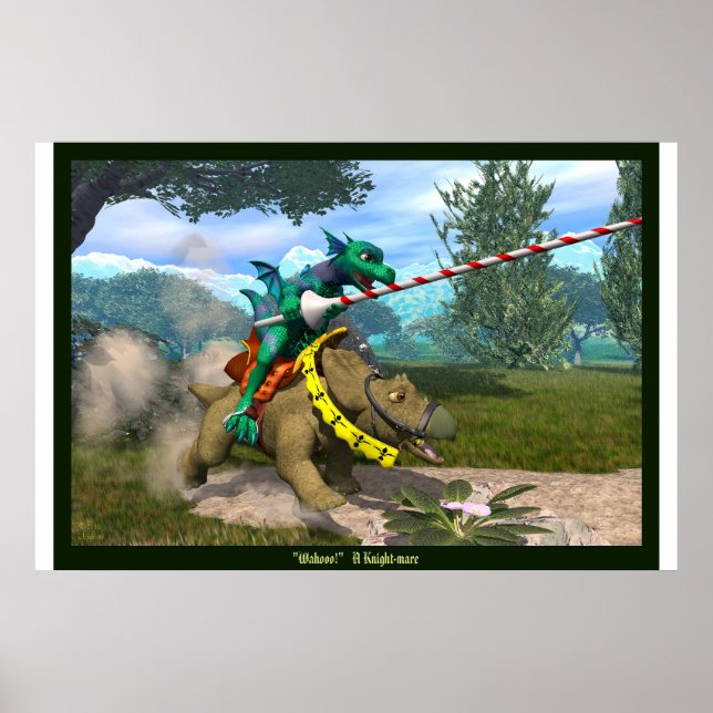 Wahoo! A Knight-Mare Poster (Framsidan)