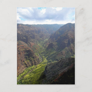 Waiamea Canyon Kauai Vykort