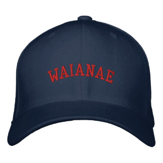 Waianae Seariders Passande Hats Broderad Keps