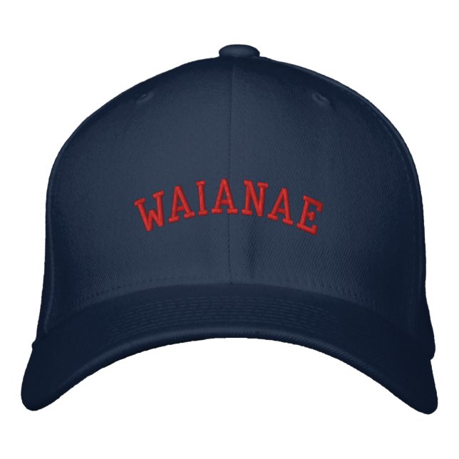 Waianae Seariders Passande Hats Broderad Keps (Framsida)