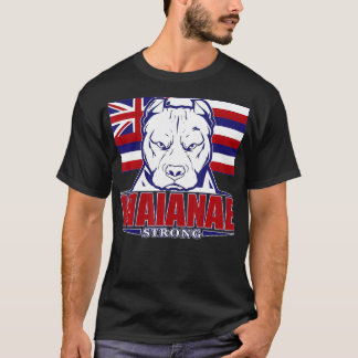 WAIANAE Strong Hawaii Hawaiian Flagga, Hawaii 9679 T Shirt