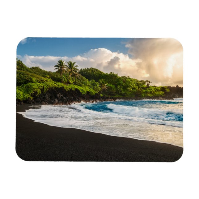 Waianapanapa Beach Magnet (Horisontell)