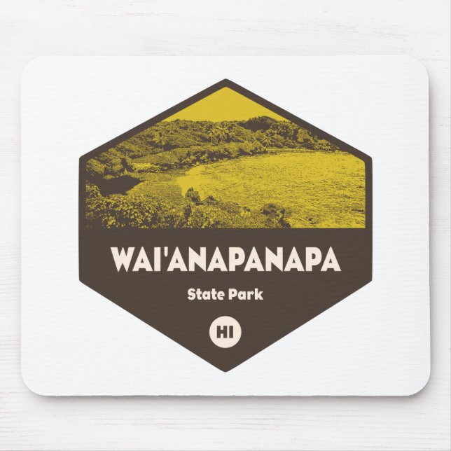 Wai'anapanapa State Park Hawaii Musmatta (Framsidan)