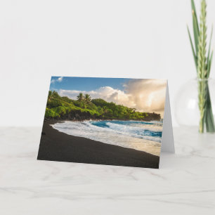 Waianapanapa strand kort