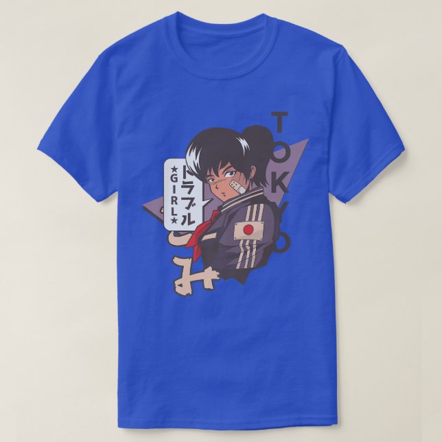 Waifu Anime Japanime Japanime Japmanga Chibi Kawai T Shirt (Design framsida)
