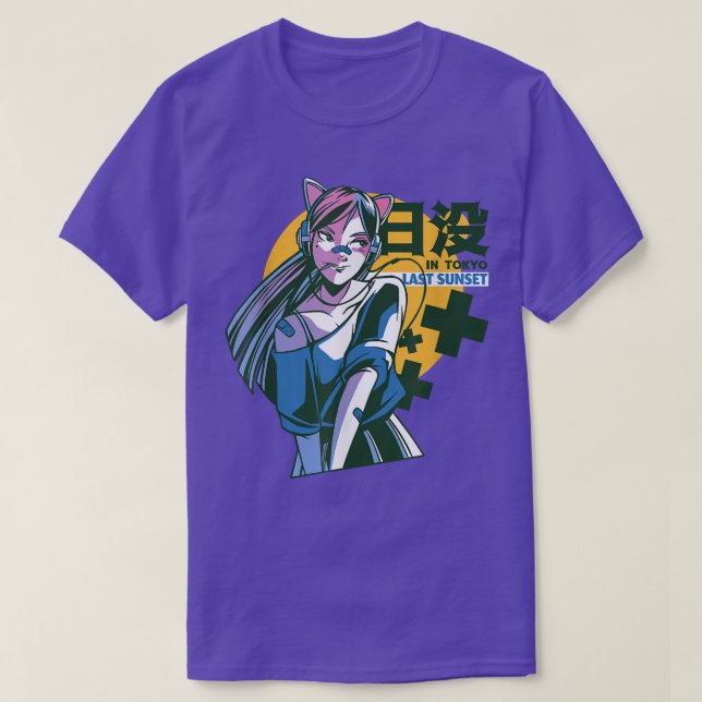 Waifu Anime Japanime Japanime Japmanga Chibi Kawai T Shirt (Design framsida)