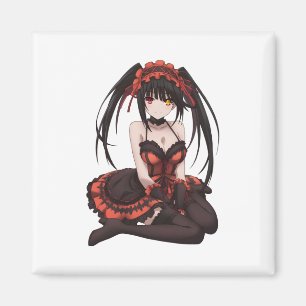 Waifu Kurumi Tokisaki-dekal  Magnet